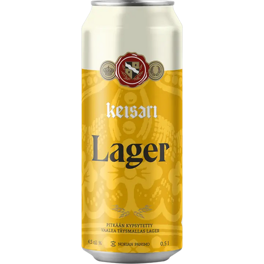 Keisari Lager olut 4,5 til-% 0,5l｜Keisari 贮藏饮料 4.5 vol% 0,5l