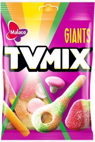 Malaco TV Mix Giants makeissekoitus 305g