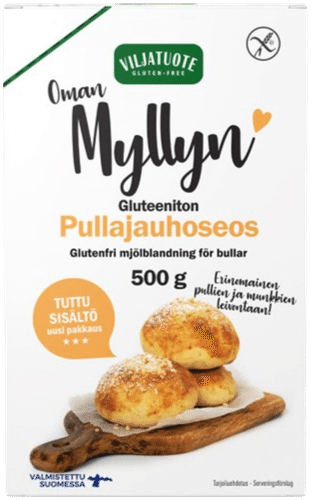 Virtasalmen Viljatuote Gluteeniton Pullajauhoseos 500g｜Virtasalmen Viljatuote 无麸质甜面包混合粉 500g