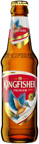 Kingfisher Premium Lager Beer 4,5% 0,33l olutpullo