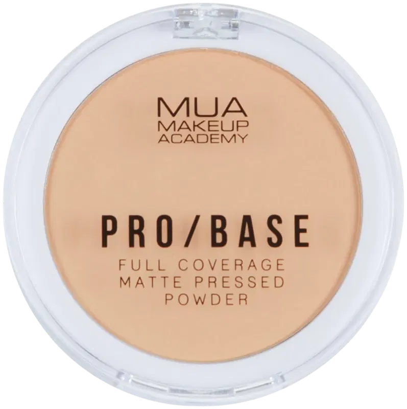 MUA Makeup Academy MUA Make Up Academy Pro Base 全遮盖哑光粉饼 6.5g 120｜MUA Make Up Academy Pro Base Full Coverage Matte Pressed Powder 6,5 g 120 kivipuuteri