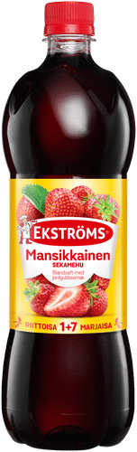 Ekströms 草莓浓缩混合汁 0,95l