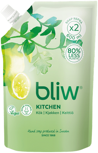 bliw 厨房 野百里香与青柠 补充袋液体皂 600ml