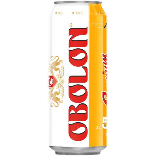 Obolon Premium lager olut 5% 50cl tlk｜Obolon 优质饮料 5% 50cl tlk