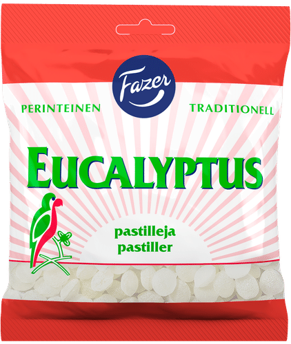 Fazer 桉树含片 200g｜Fazer Eucalyptus pastilli 200g