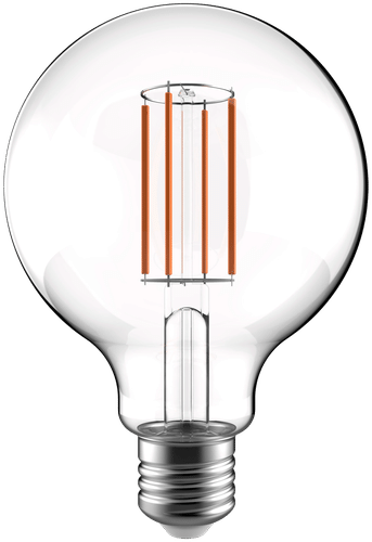 Airam LED G95 830 470lm E27 360 CL