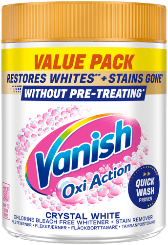 Vanish Crystal White 白色衣物增白去污粉 940g