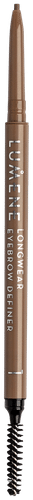 Lumene 持久眉笔 浅棕色 1 0,09 g｜Lumene Longwear Eyebrow Definer Kulmakynä 1 Vaaleanruskea 0,09 g