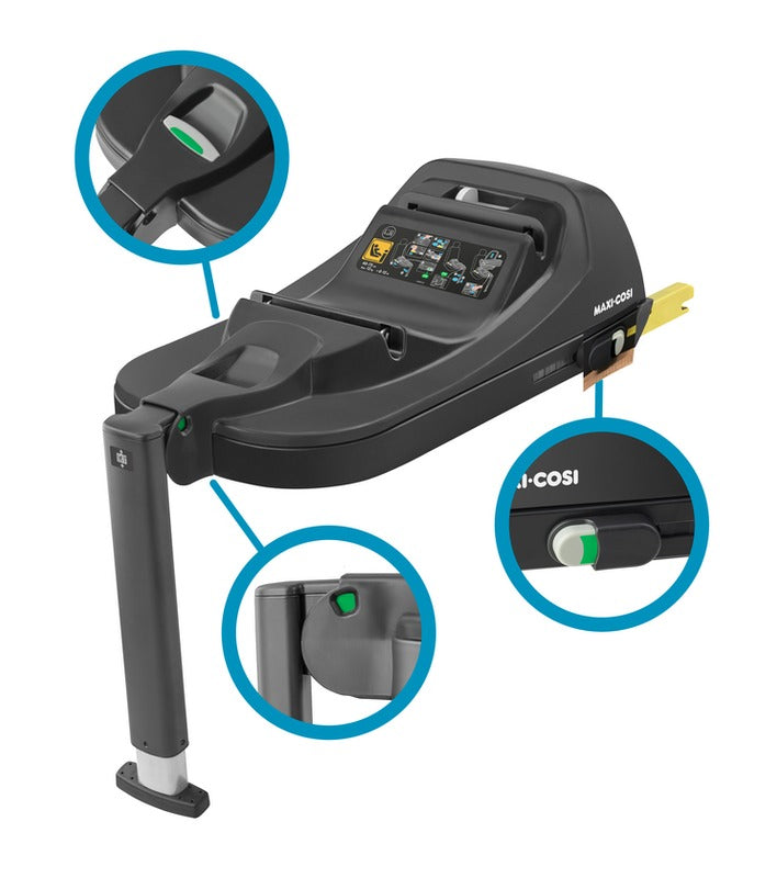 Maxi-Cosi Cabriofix isofix婴儿提篮底座｜Maxi-Cosi Cabriofix isofix jalusta turvakaukalolle