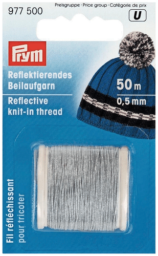 Prym 编织用反光线 0.5mm 50m