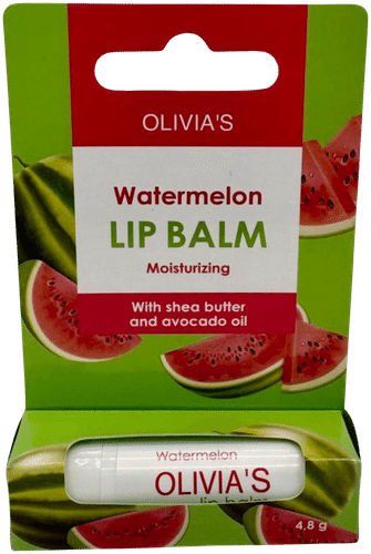 OLIVIA'S 西瓜润唇膏 1kpl｜OLIVIA'S huulivoide vesimeloni 1kpl