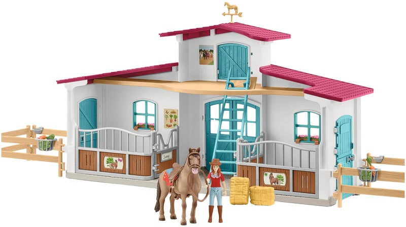 Schleich 湖畔骑马中心入门套装