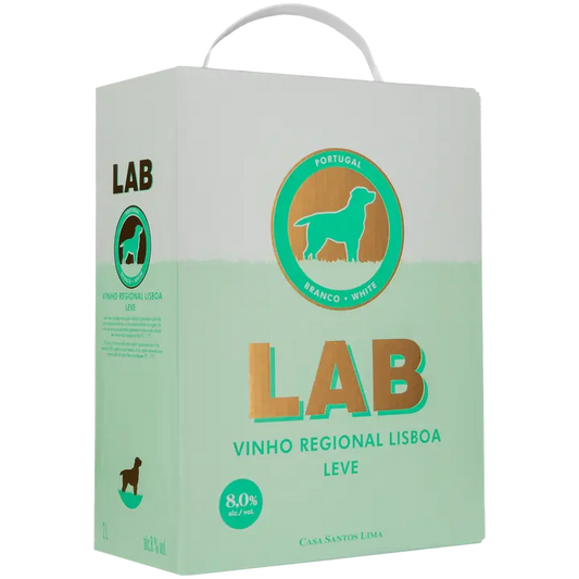 LAB Vihno Regional Leve valkoviini 8,0 til-% 2L BIB｜LAB Vihno 地区级白葡萄饮料 8.0 vol% 2L BIB
