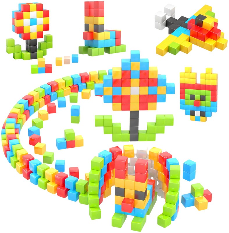 PicassoTiles 磁性拼装玩具 Magnetic Cubes 60件