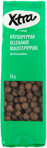 Xtra 多香果整粒 55 g｜Xtra maustepippuri kokonainen 55 g