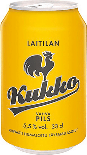 Laitilan Kukko 高含量 Pils 5.5% vol 0.33L 饮品