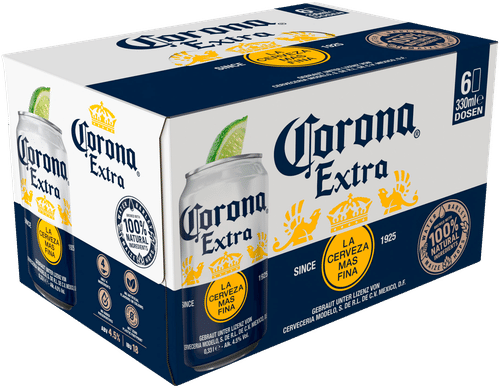 Corona 4.5% 罐 6x0,33L