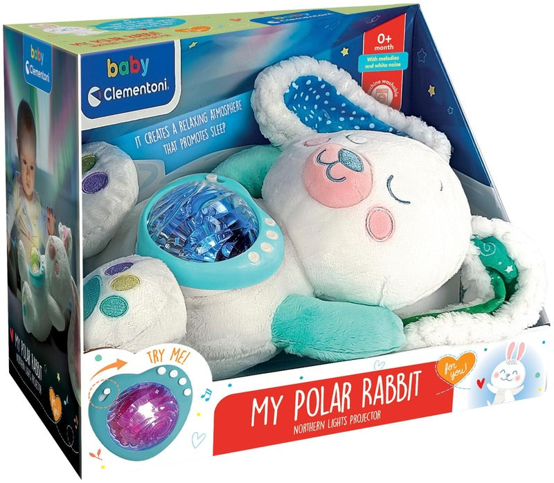Clementoni Arctic Bunny 安抚玩偶｜Clementoni Arctic Bunny -Unilelu