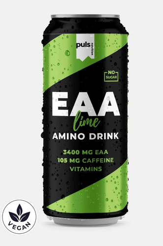 Puls EAA氨基酸饮料青柠味 330ml｜PULS EAA aminohappojuoma lime 330ml