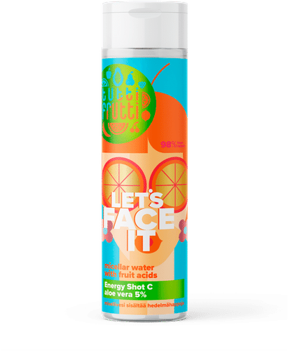 Tutti Frutti Misellivesi sisältää hedelmähappoja
