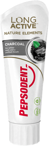 Pepsodent 长效活性天然元素炭牙膏 去除牙渍 75 ml