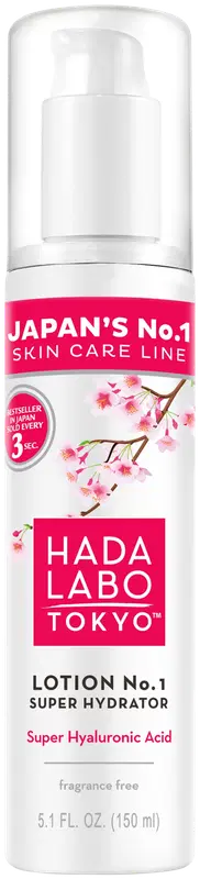 Hada Labo Lotion No.1 超级保湿护理液 150ml｜HADA LABO Lotion No.1 Super Hydrator hoitoneste 150ml
