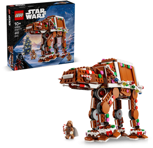 LEGO Seasons and Occasions 40806 AT-AT-talsija piparkakkuasussa