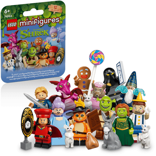 LEGO Minifigures 71053 Shrek-setti