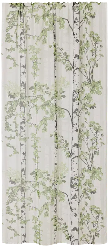 Vallila 遮光帘 Luontopolku Light 140x250厘米 绿色｜Vallila valoverho Luontopolku Light 140x250 cm vihreä