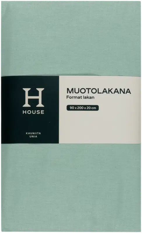 House 床笠 90x200x20 cm LAK7 绿色