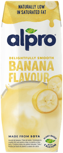 Alpro 香蕉豆奶 250ml｜Alpro Soijajuoma, banaani 250ml