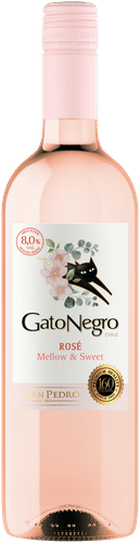 Gato Negro Rose 8,0 til-% 0,75 L pullo