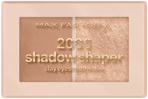 Max Factor 2000 Calorie Shadow Shaper Clay Eyeshadow Duo 020 Bronze Glaze 4 g