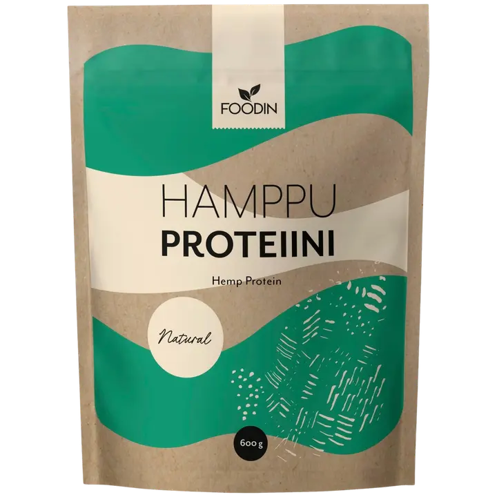 Foodin Hamppuproteiini 600g-Foodin 大麻蛋白 600g