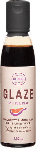 Herkku Glaze Viikuna maustettu Modenan balsamietikka 150 ml