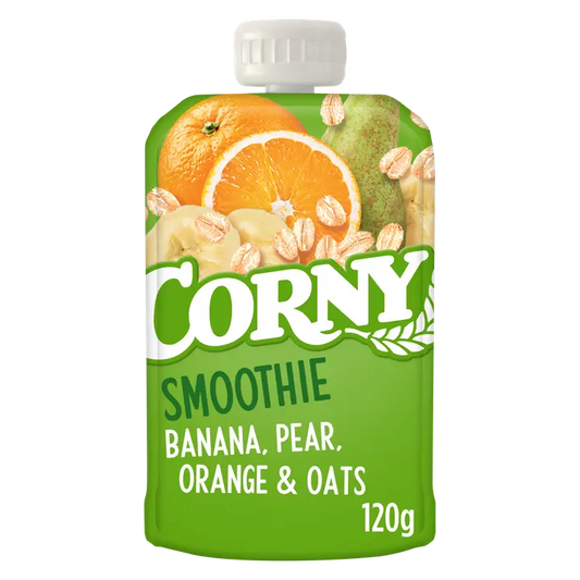 Corny Smoothie banaani, päärynä, appelsiini & kaura 120g｜Corny 香蕉、梨、橙子和燕麦冰沙 120g