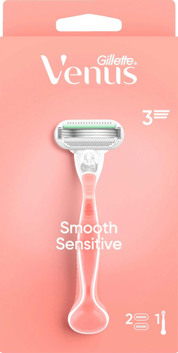 Gillette Venus Smooth Sensitive 敏感肌剃毛刀+1刀片