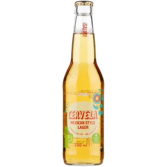 Coop Cerveza Mexican style lager 4,5% 0,33l pullo｜Coop Cerveza 墨西哥风格饮料 4.5% 0.33l 瓶