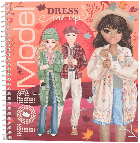 TOPModel Dress Me Up Cozy贴纸书
