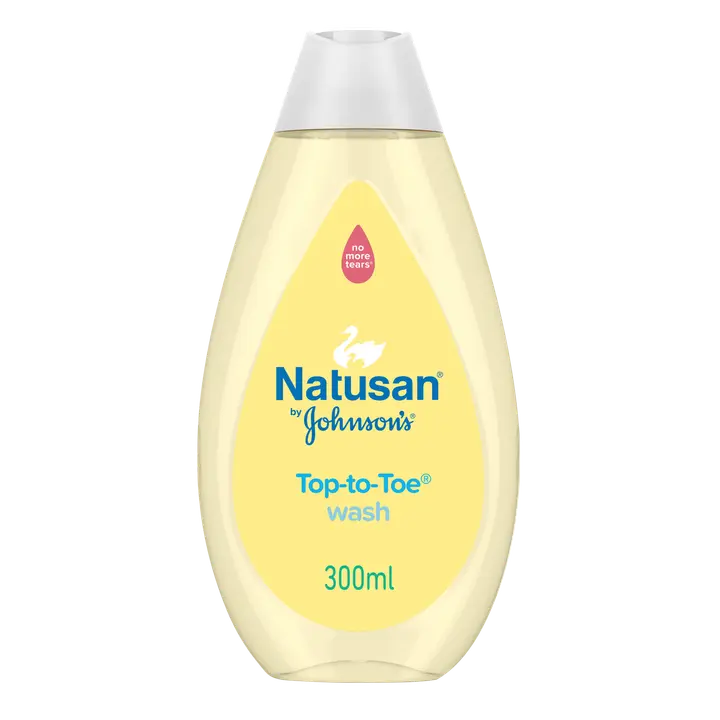 Natusan by Johnson's Top-to-toe pesuneste 300ml｜Natusan 约翰逊从头到脚清洗液 300ml