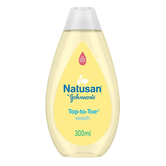 Natusan by Johnson's Top-to-toe pesuneste 300ml｜Natusan 约翰逊从头到脚清洗液 300ml