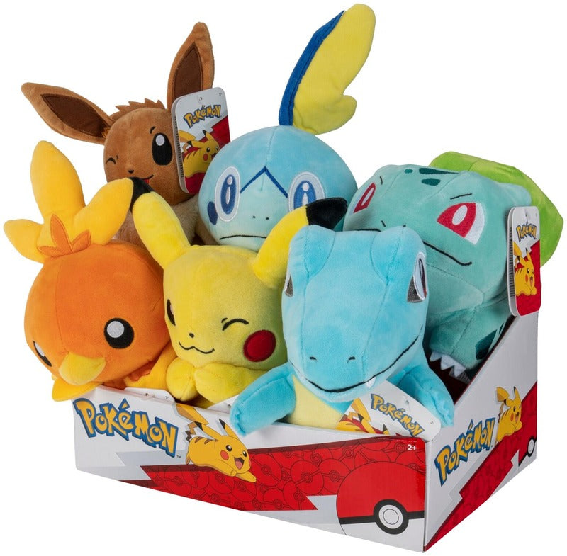 Pokemon 毛绒玩具20厘米，多种款式｜Pokemon Pehmo 20 cm, erilaisia