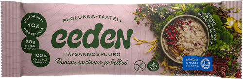 Eeden Täysannospuuro Puolukka-Taateli 60 g｜Eeden 全份粥 越橘-椰枣 60 g