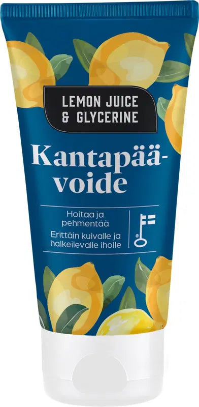 Lemon Juice & Glycerine 脚跟霜 75ml｜Lemon Juice & Glycerine Kantapäävoide 75ml
