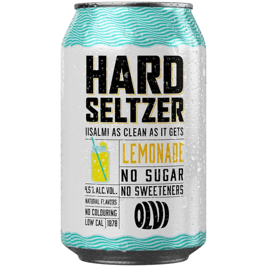 OLVI Hard Seltzer Lemonade 4,5 % 0,33 l tlk｜OLVI Hard Seltzer 柠檬水 4.5% 0.33 升 tlk