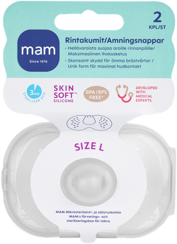 MAM 乳头保护罩 2个装 L号