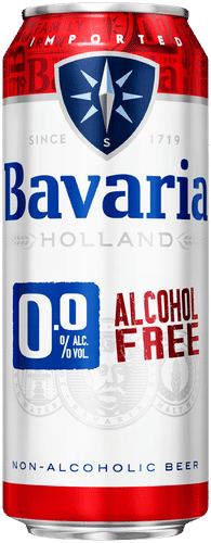 Bavaria 0,0% Premium Original Non-Alcoholic Beer 50 cl tölkki alkoholiton olut