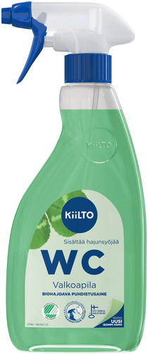 Kiilto 可生物降解马桶清洁喷雾 白三叶草香 600 ml