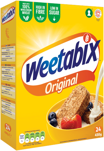 Weetabix 430 g täysjyvä vehnämuroke｜Weetabix 430克全麦小麦脆片
