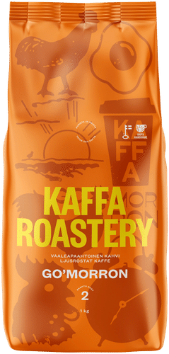 Kaffa Roastery Go'morron kahvipapu 1000g